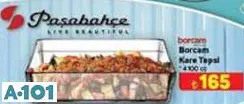 PAŞABAHÇE/BORCAM BORCAM KARE TEPSİ 4100 CC